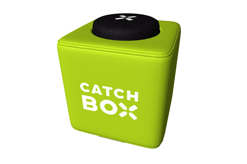 Catchbox Pro Wurfmikrofon Publikumsmikro mieten