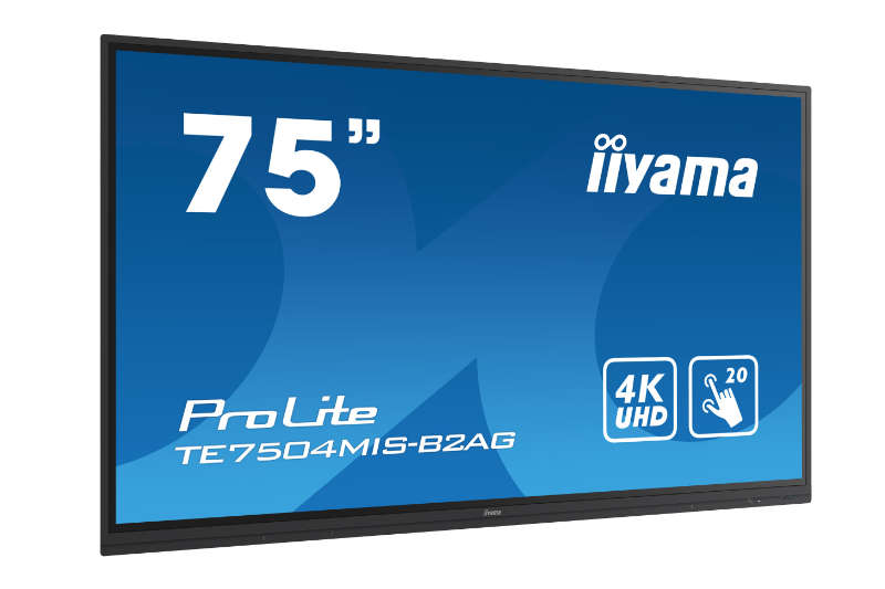 iiyama 75" Smartboard interaktives Touchdisplay mieten